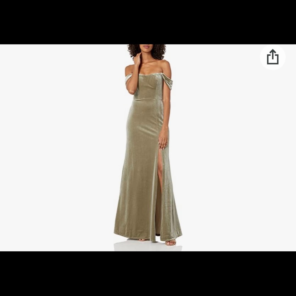 Jenny Yoo Olive Maxi Dress